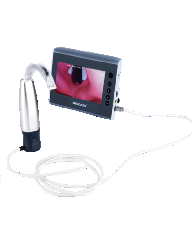 JHB-V2  portable reusable blade laryngoscope video